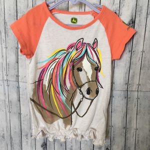 John Deere girls shirt